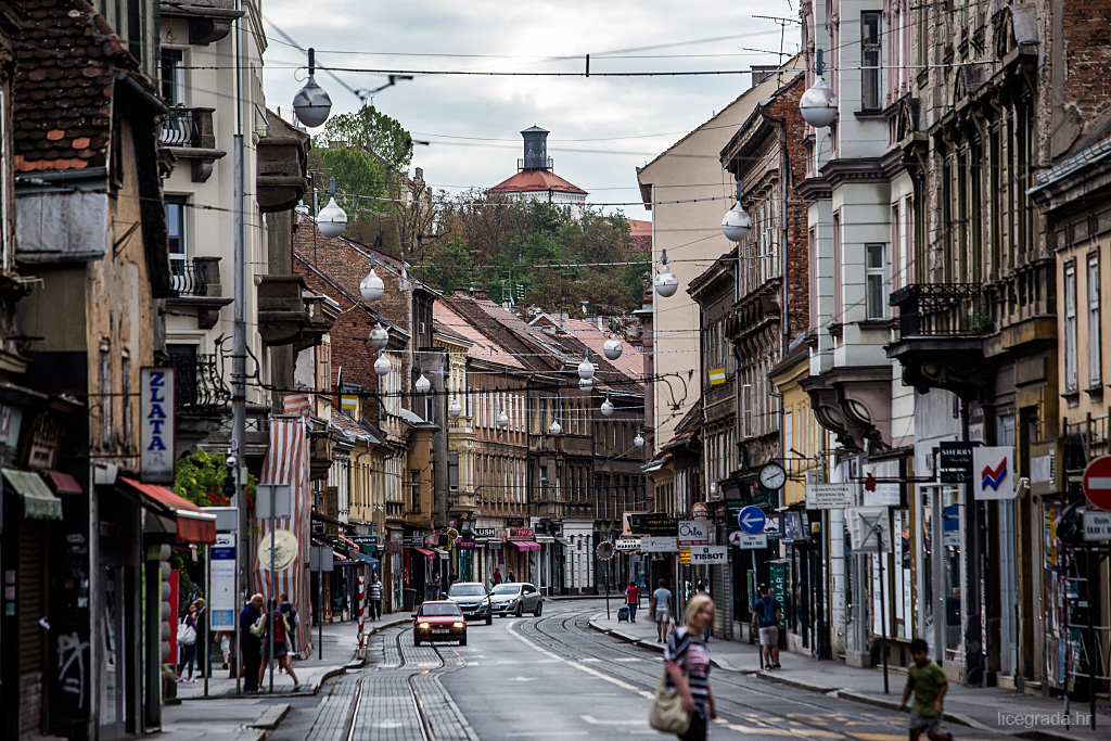 Kula Lotrščak, pogled iz Ilice